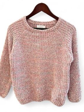 Zara Girls Fuzzy Soft Cozy Pink Pullover Spring Sweater Size 13 14 Preteen